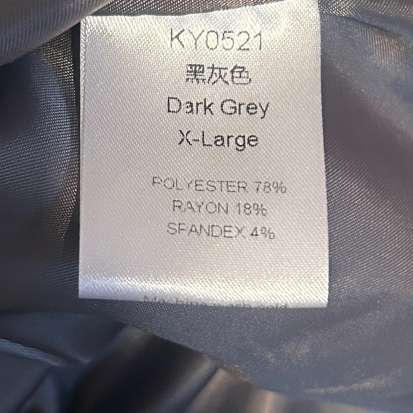 CICY BELL Dark Gray Blazer - Size XL - Picture 3 of 6